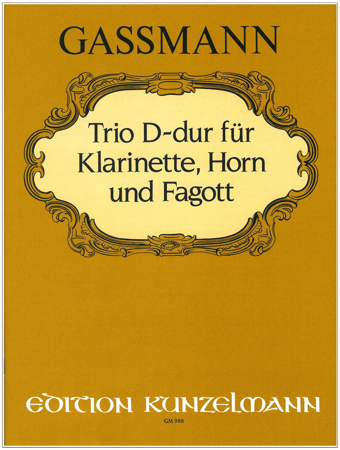 Gassmann: Trio in D Major