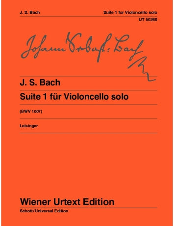 Bach: Cello Suite No. 1 in G Major, BWV 1007