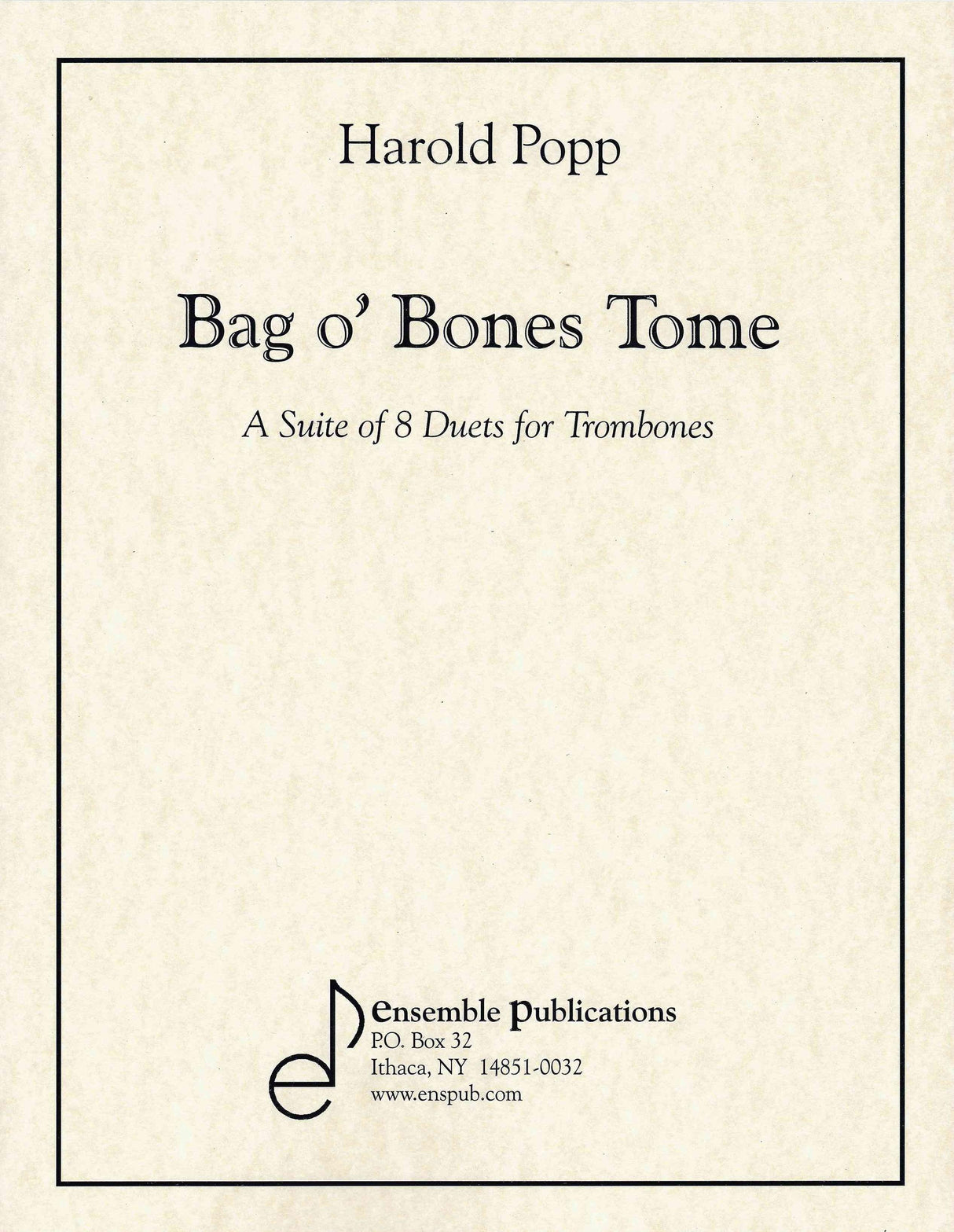 Popp: Bag O' Bones Tome