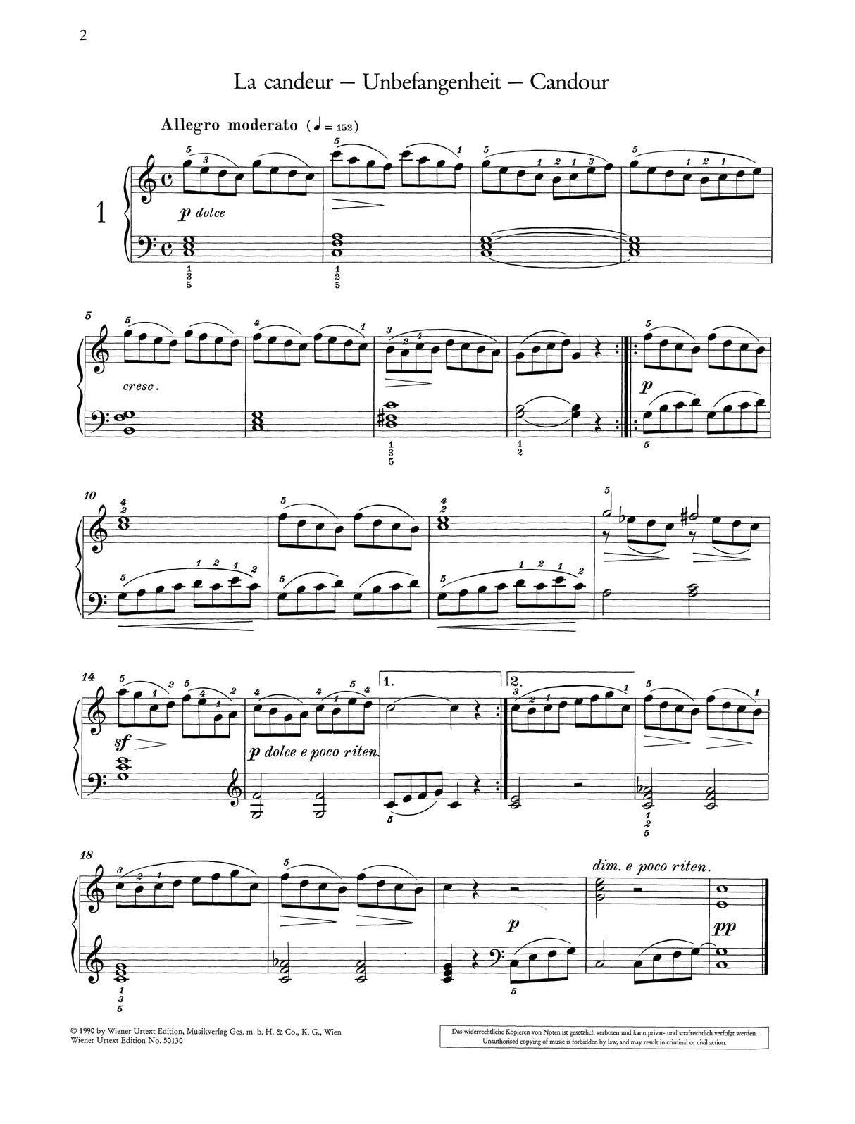 Burgmüller: 25 Etudes, Op. 100