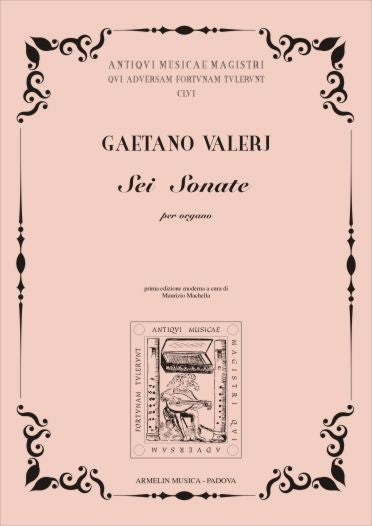 Valerj: Sei Sonata Per Organo