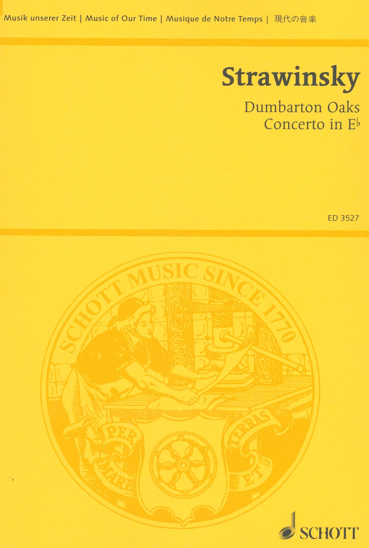 Stravinsky: "Dumbarton Oaks"