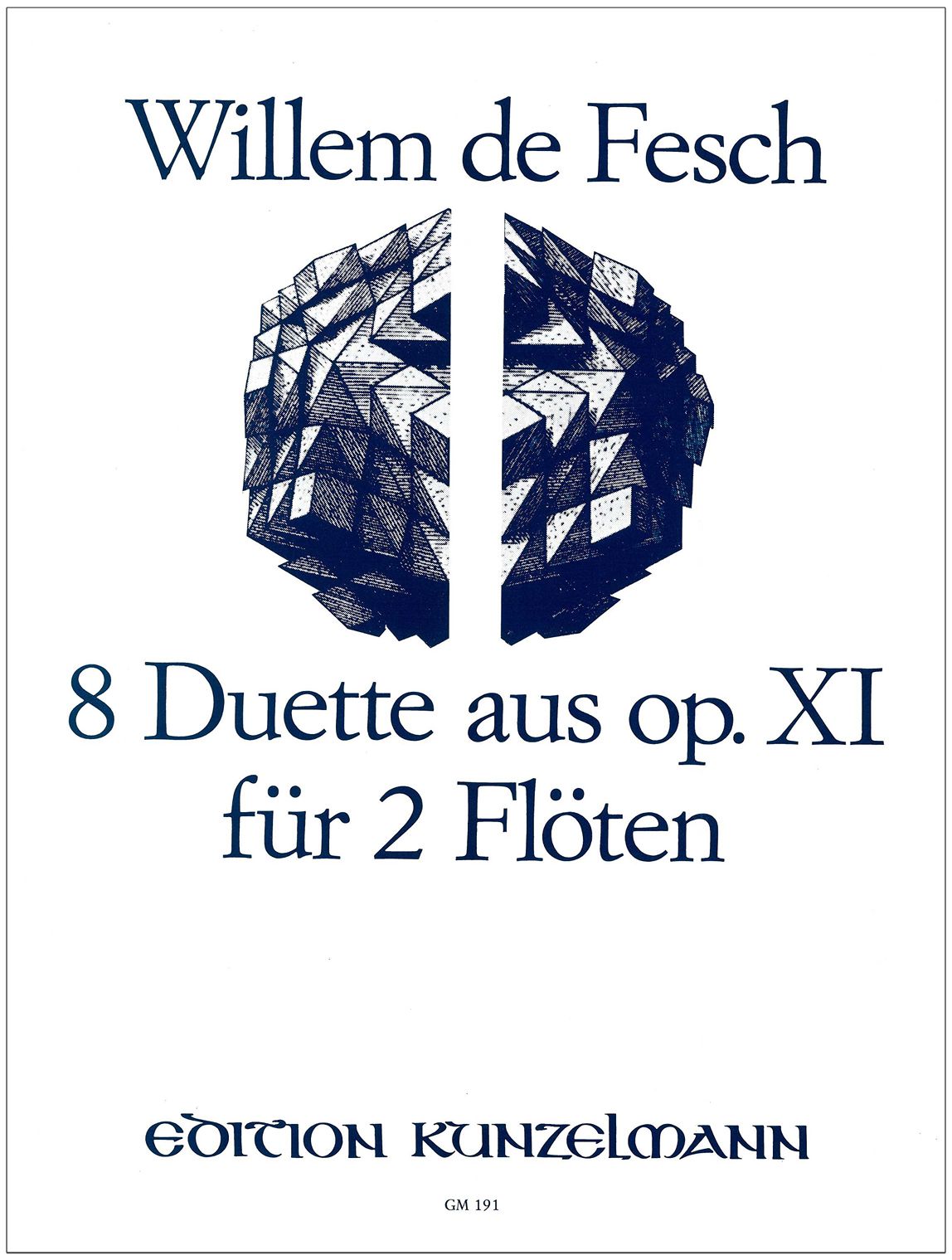 Fesch: 8 Duets for 2 Flutes from Op. 11