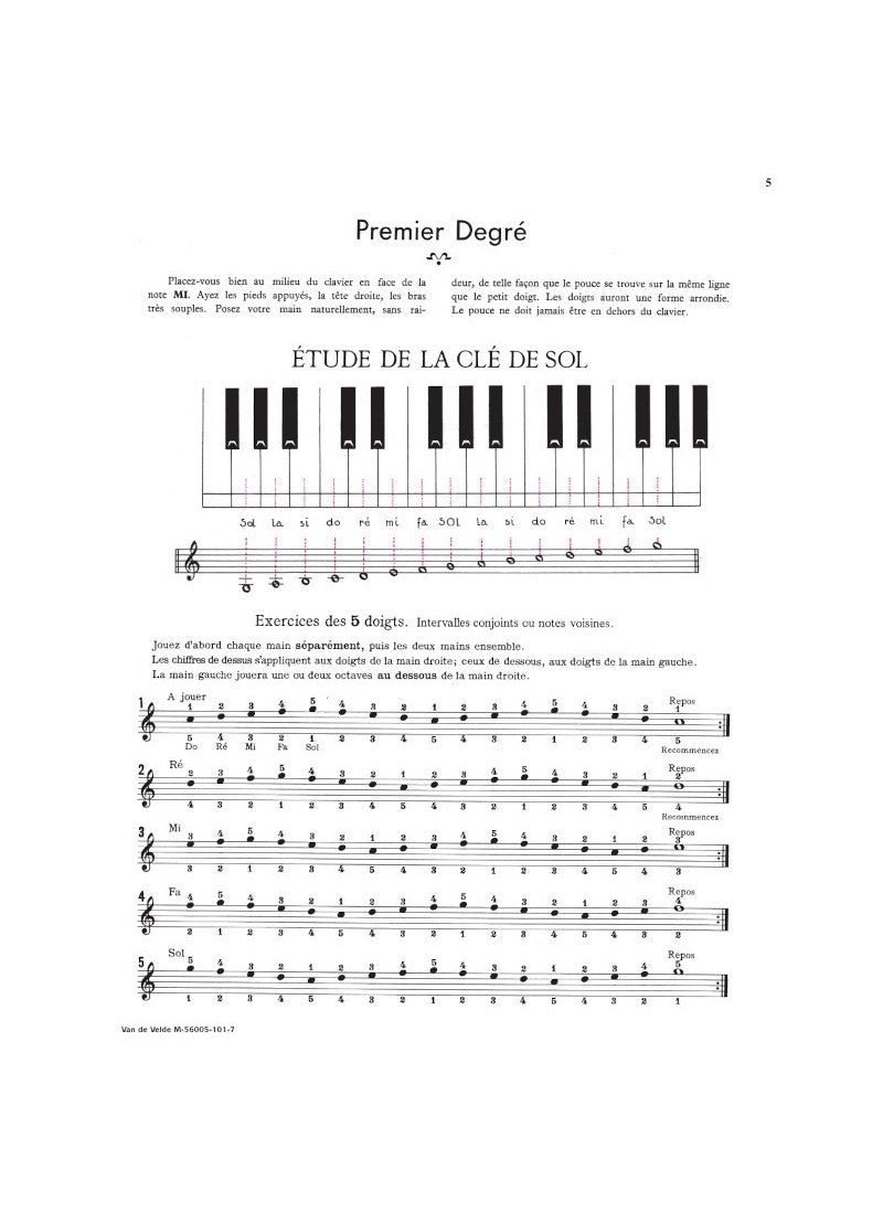 Méthode Rose - 1st Year (Traditional Version)
