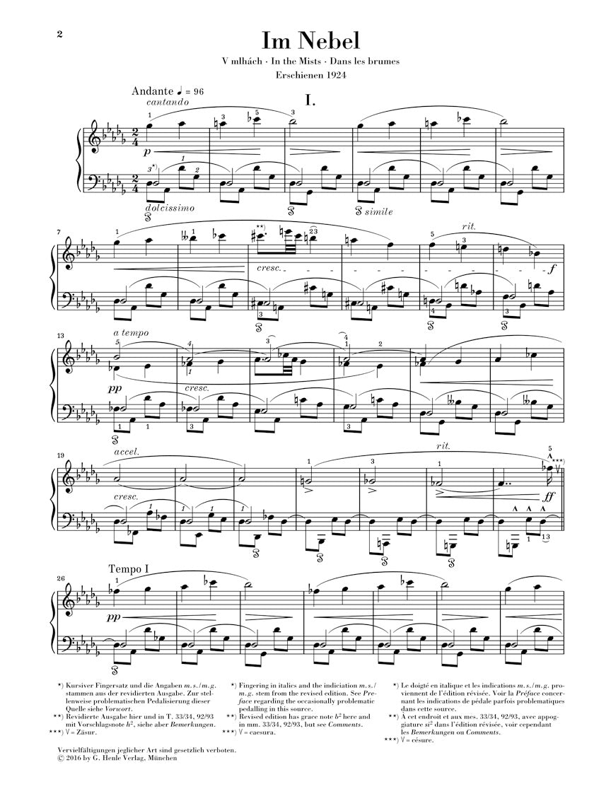 Janáček: In the Mists