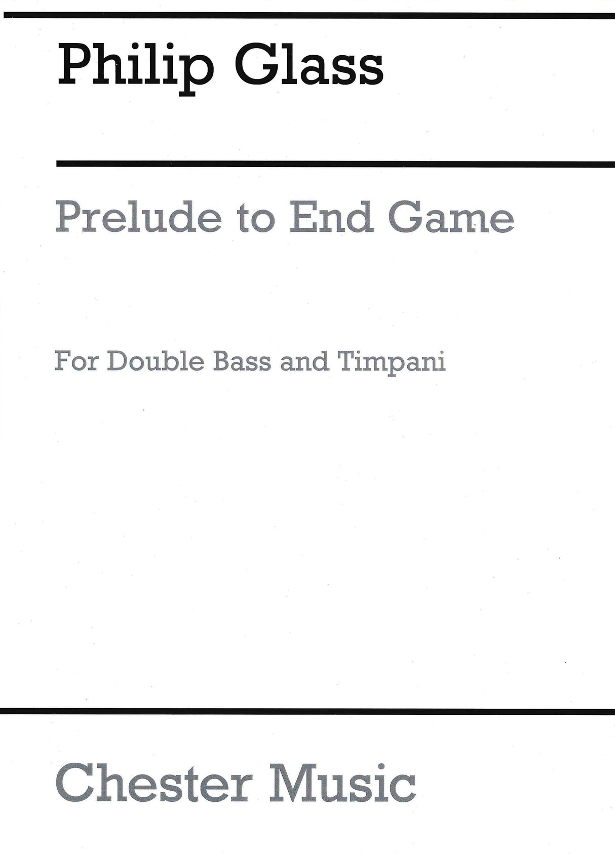 Glass: Prelude To Endgame