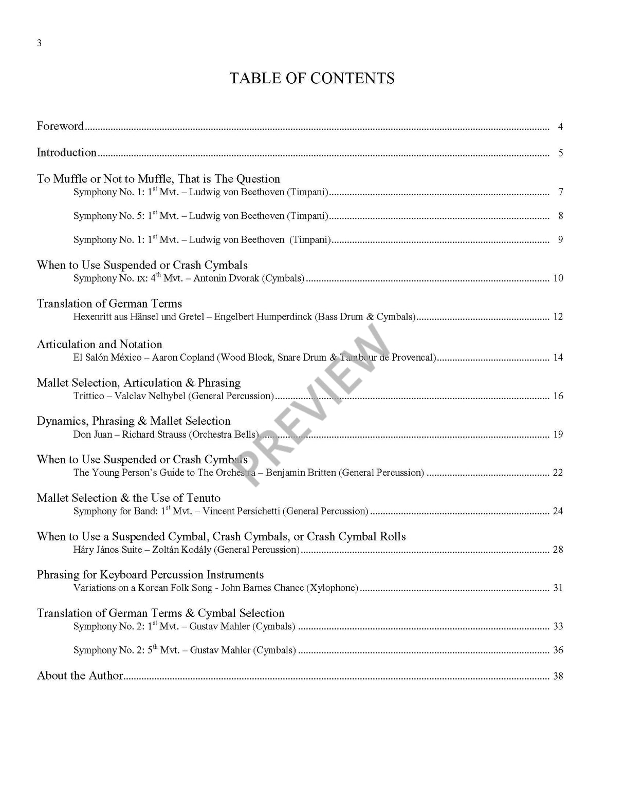 On Musical Interpretation in Percussion Peformance