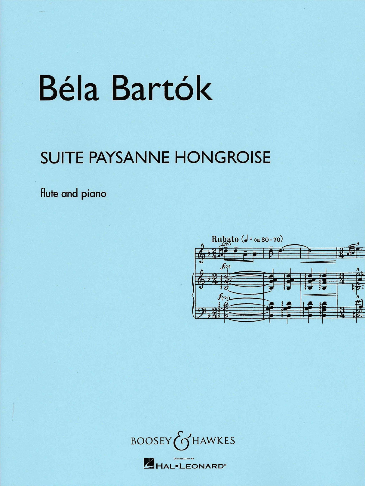Bartók: Suite Paysanne Hongroise (arr. for flute & piano)