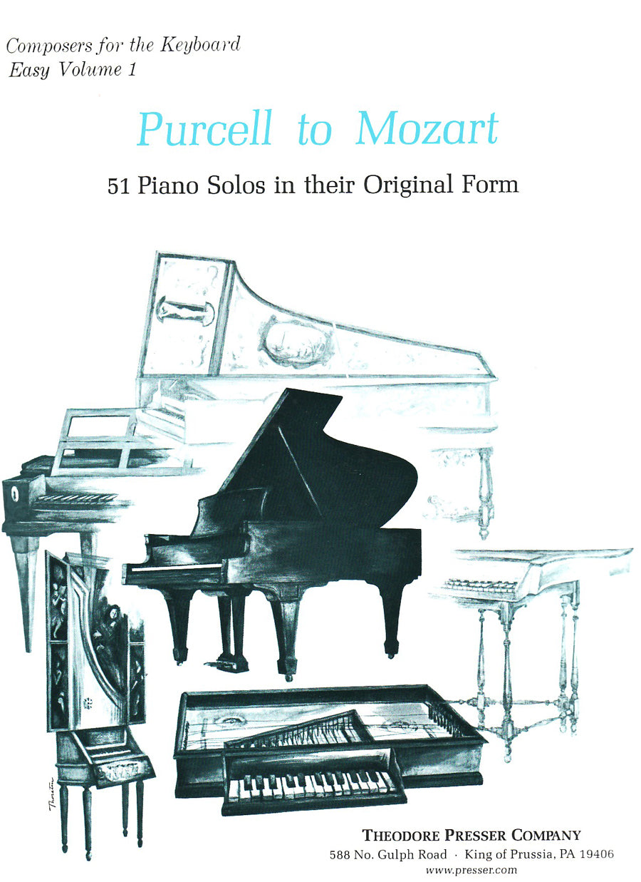 Purcell to Mozart: 51 Piano Solos in their Original Form