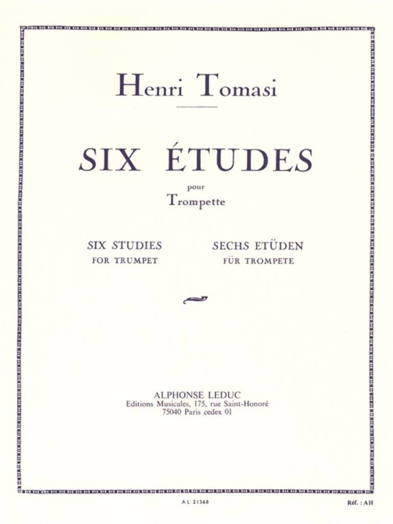 Tomasi: 6 Etudes