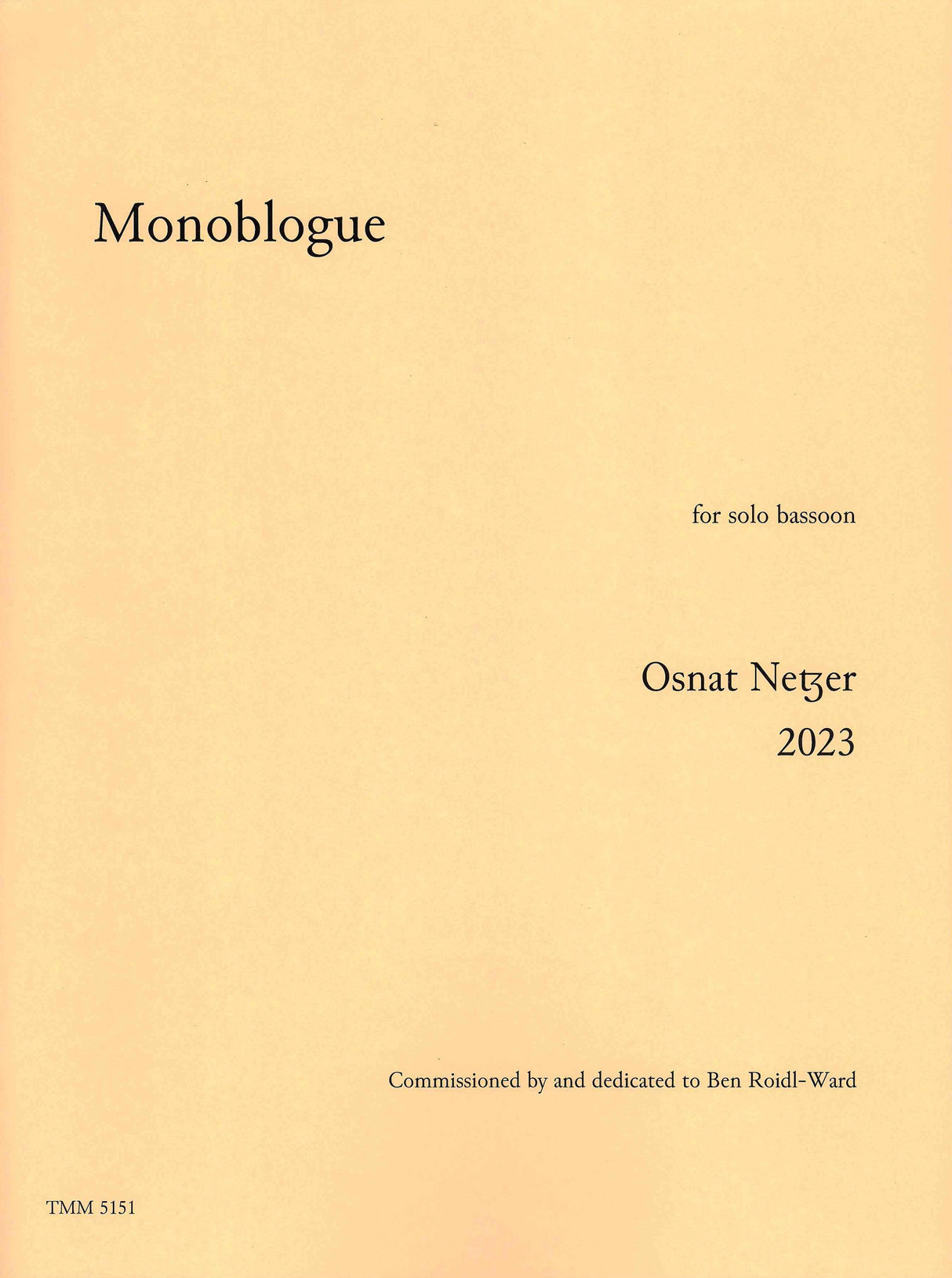 Netzer: Monoblogue