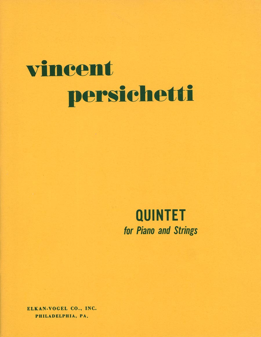 Persichetti: Piano Quintet, Op. 66