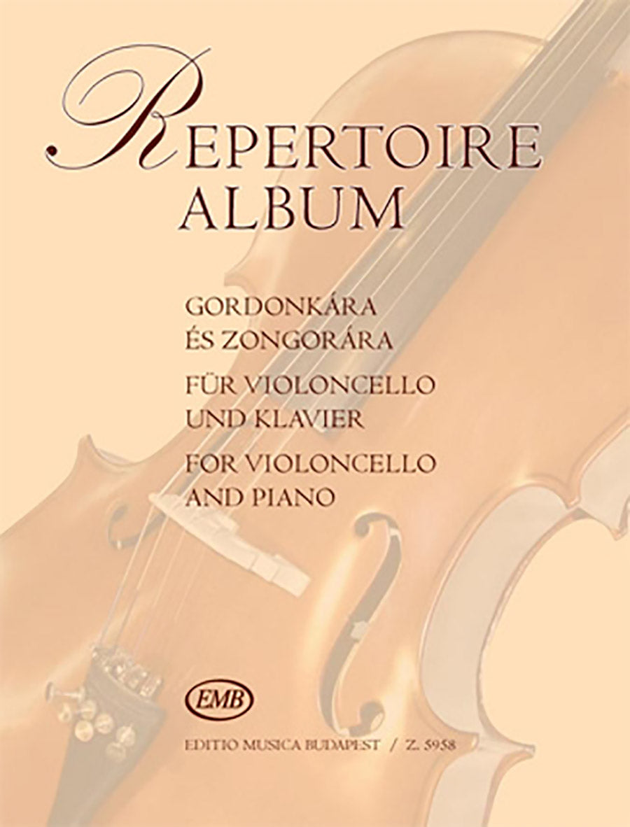 Repertoire Album for Cello