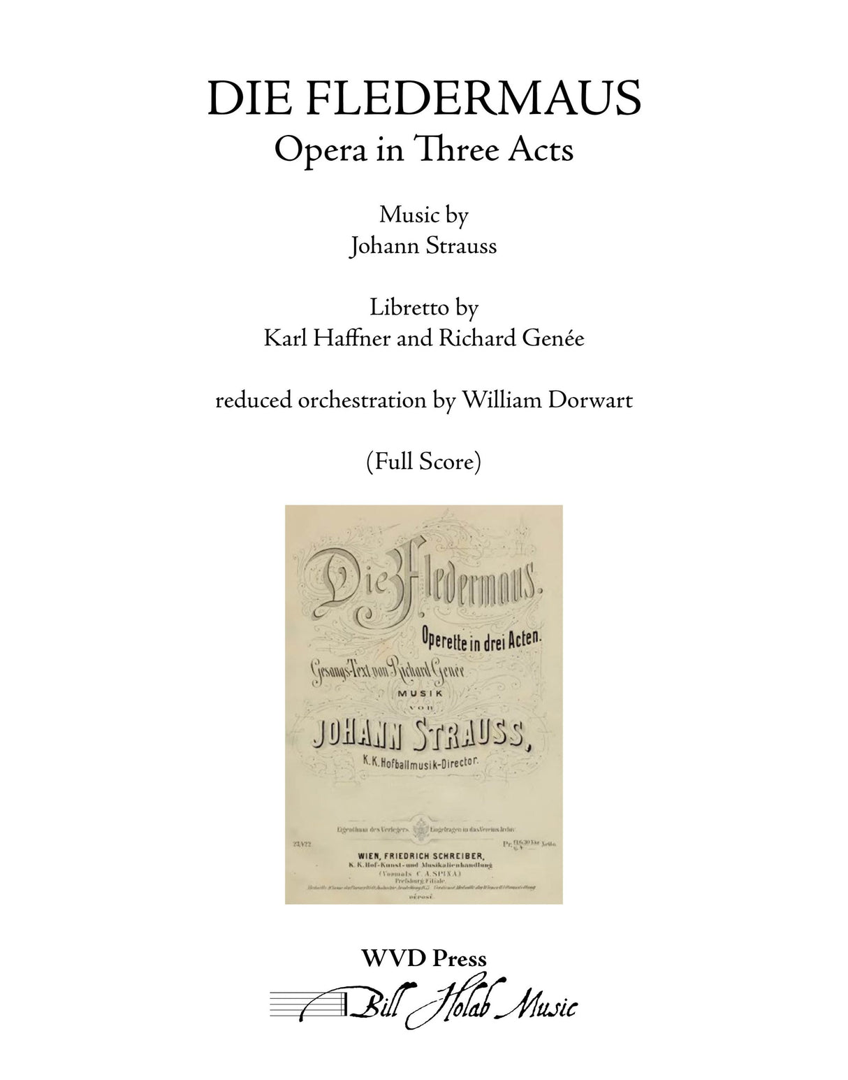 Strauss: Die Fledermaus (arr. for chamber orchestra)