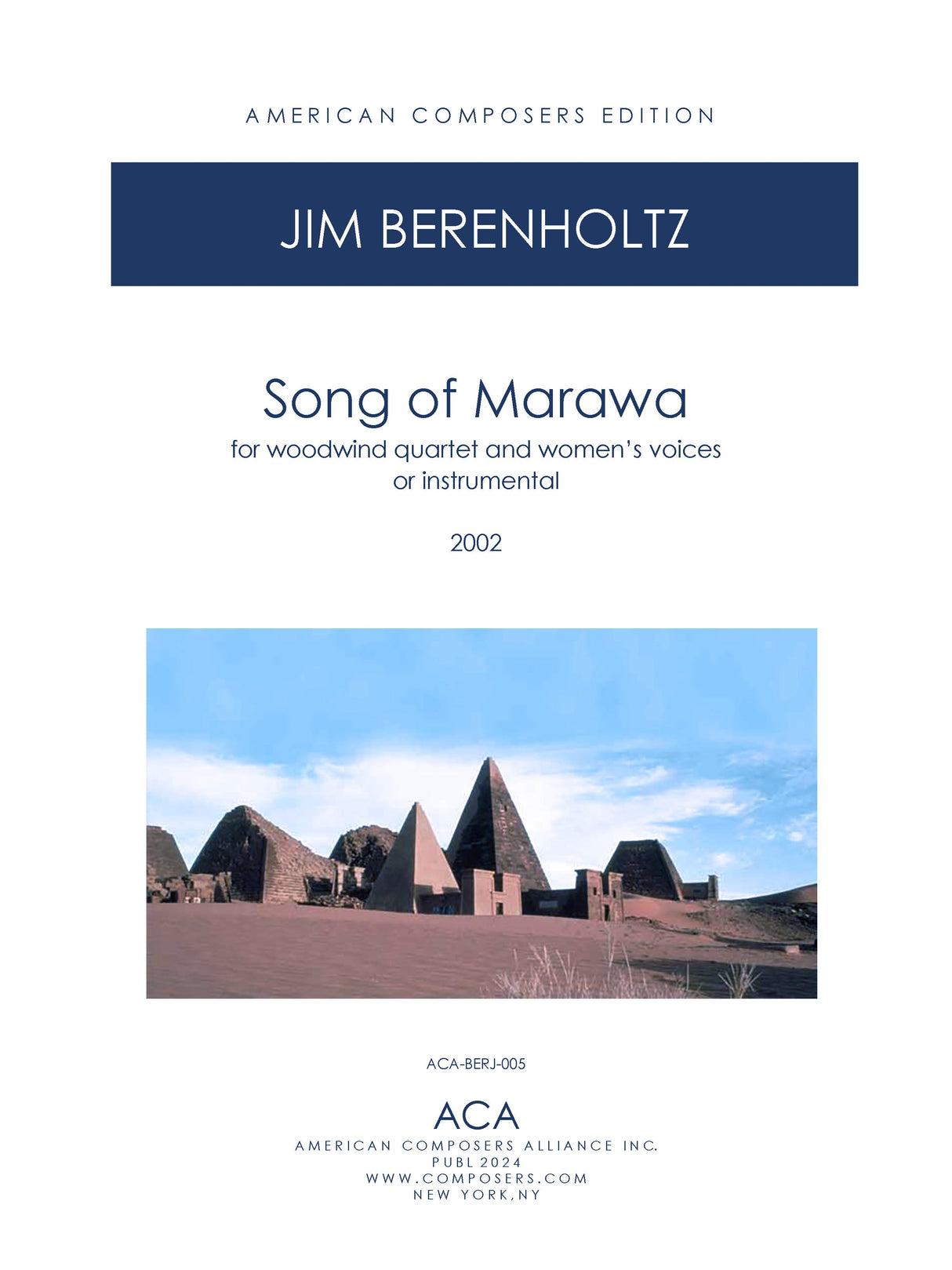 Berenholtz: Song of Marawa