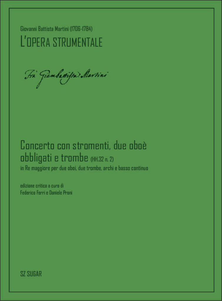 Martini: Concerto with Oboes & Trumpets, HH.32, No. 2