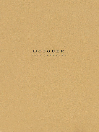 Whitacre: October