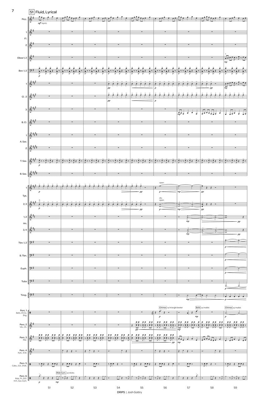 Gottry: Drips (Version for Wind Ensemble)