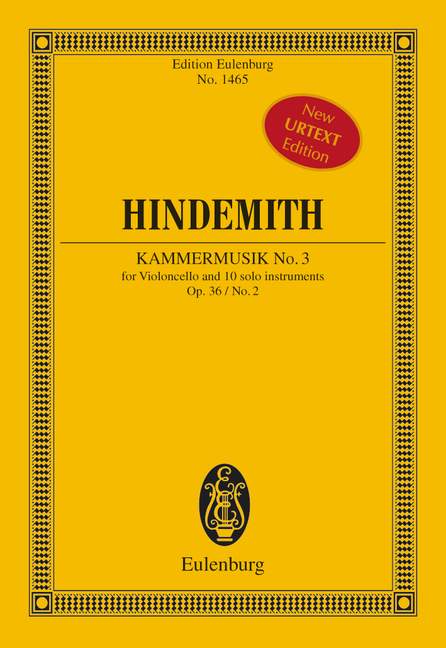 Hindemith: Kammermusik No. 3, Op. 36, No. 2