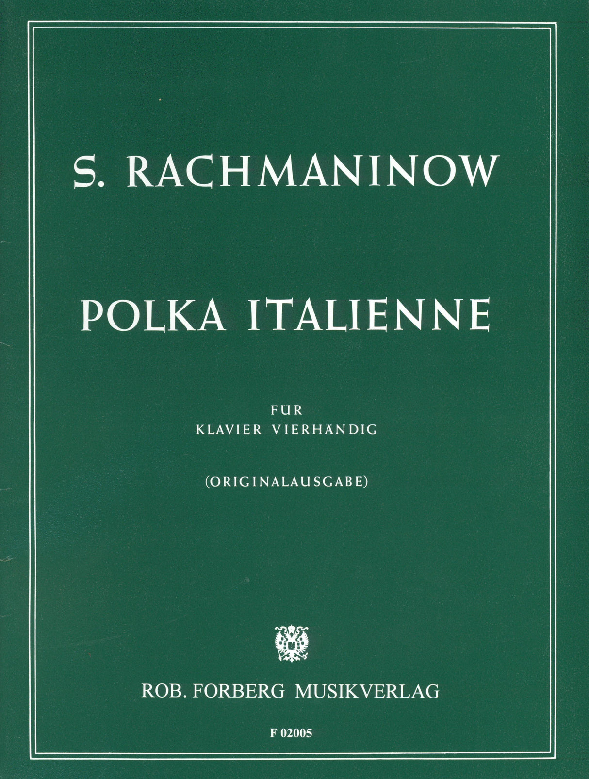 Rachmaninoff: Polka Italienne