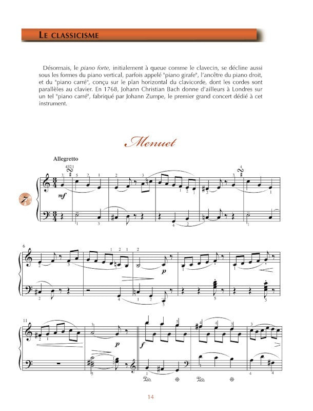 Bournel-Bosson: Répertoire dédié à une petite histoire du piano