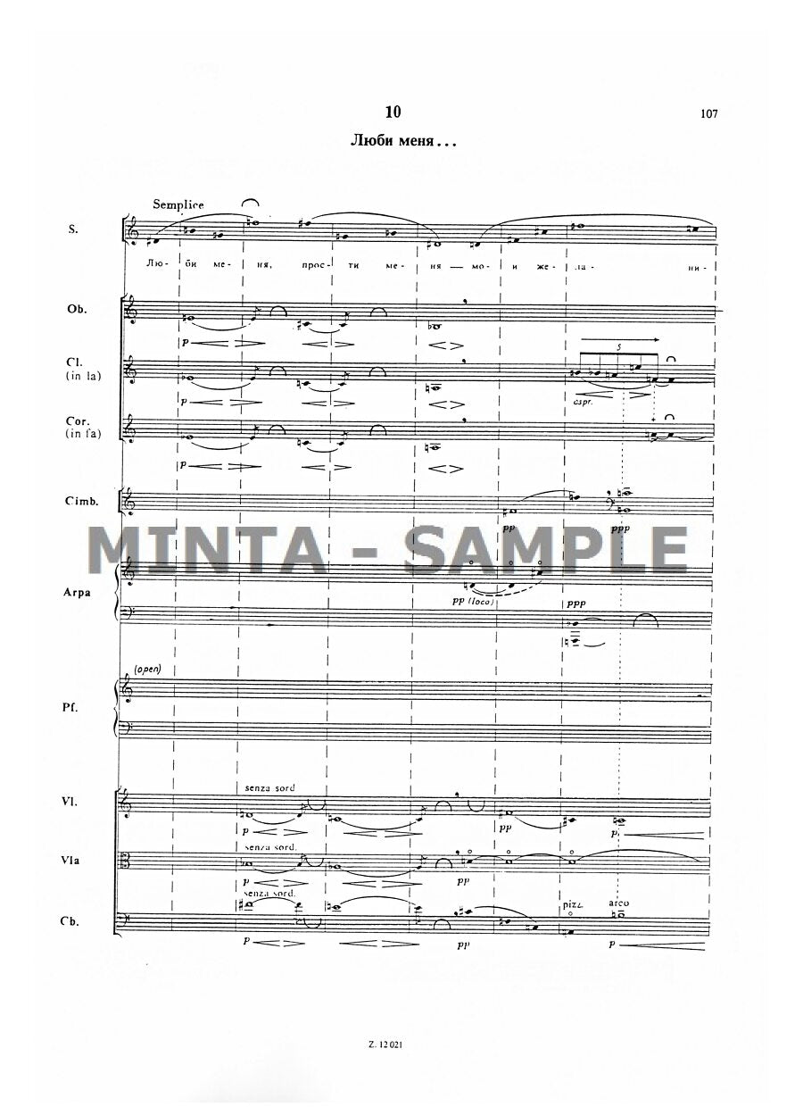 Kurtág: Messages of the Late R.V. Troussova, Op. 17