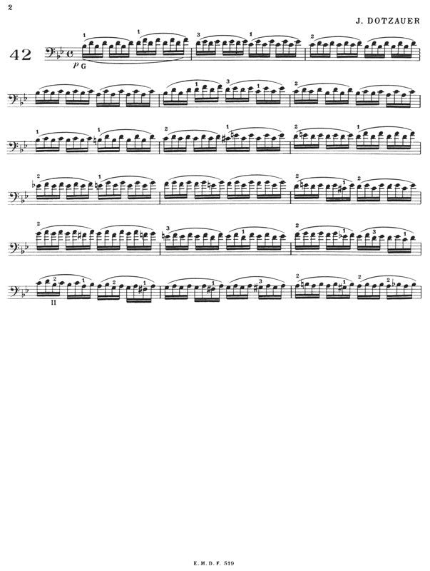 Technique of the Cello - Volume 3