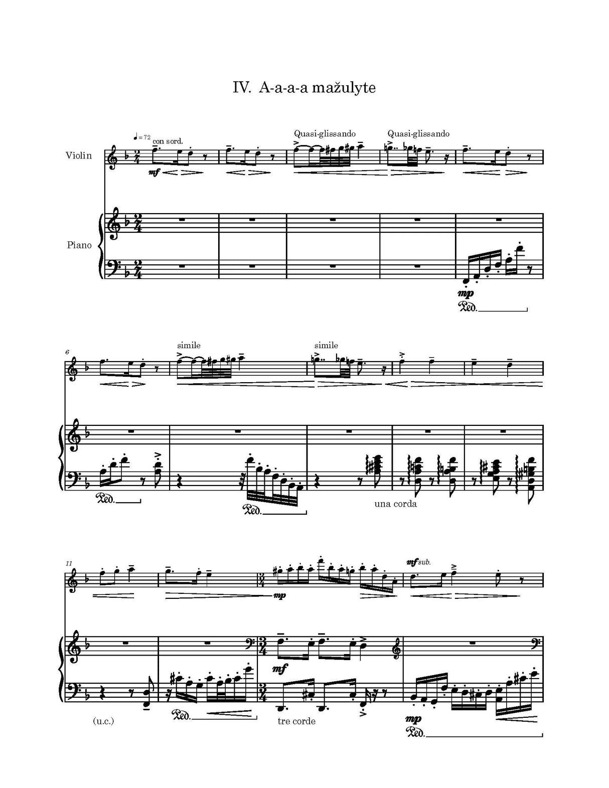 Davidson: Five Lithuanian Melodies