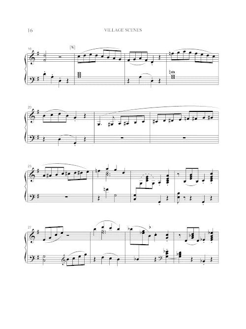 Price: Village Scenes