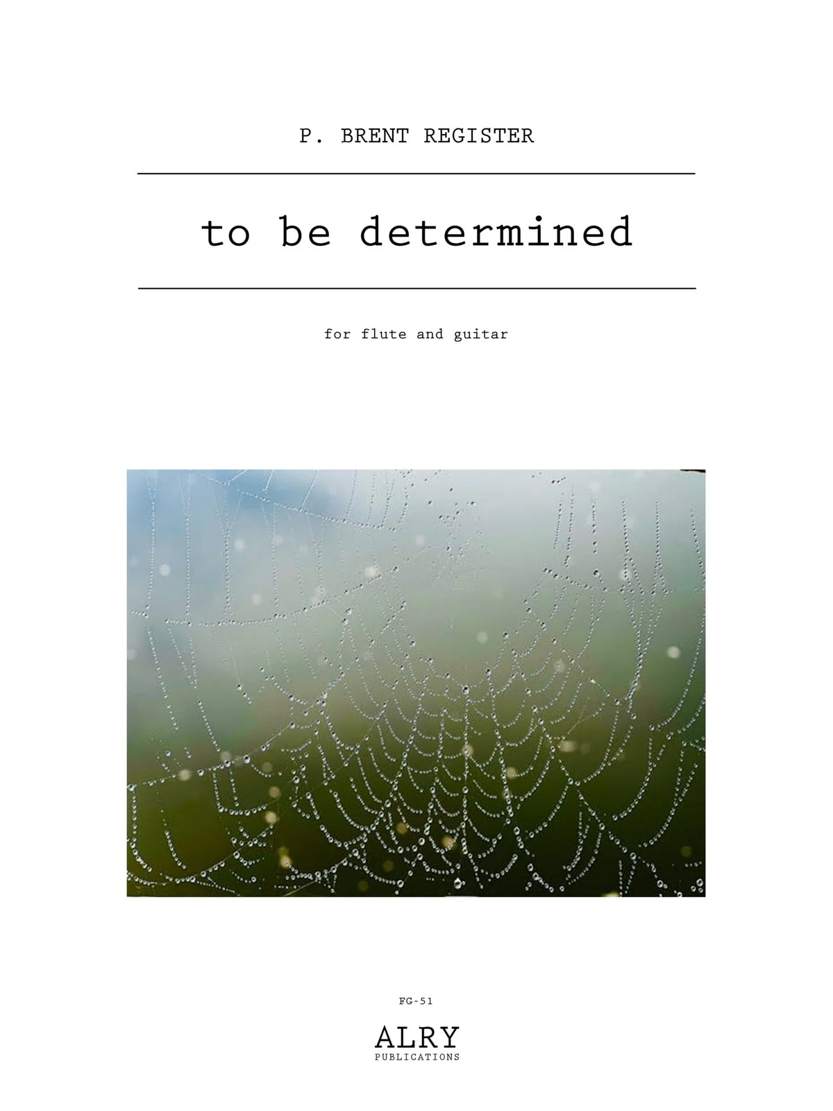 Register: to be determined