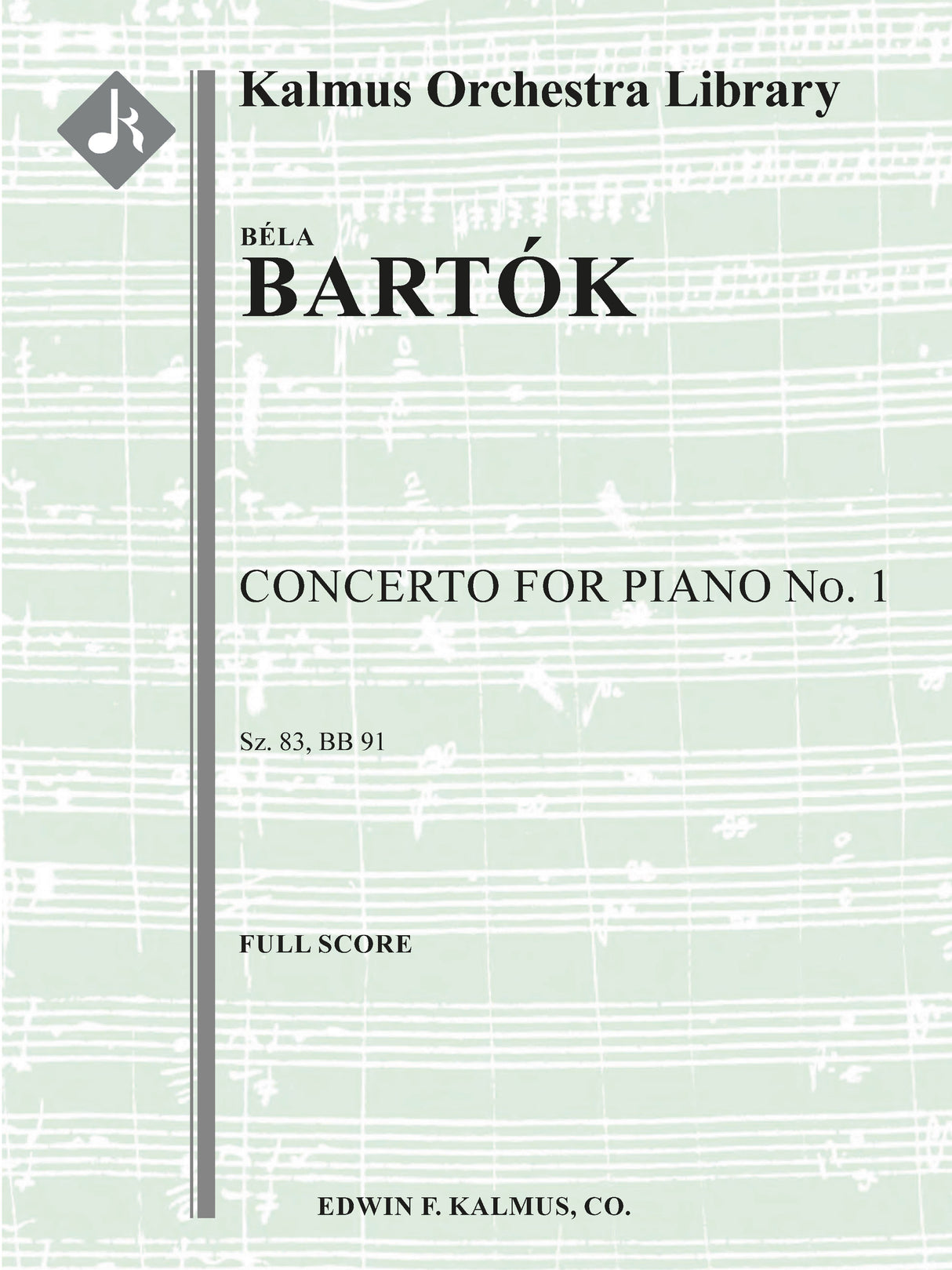Bartók: Piano Concerto No. 1, Sz. 83