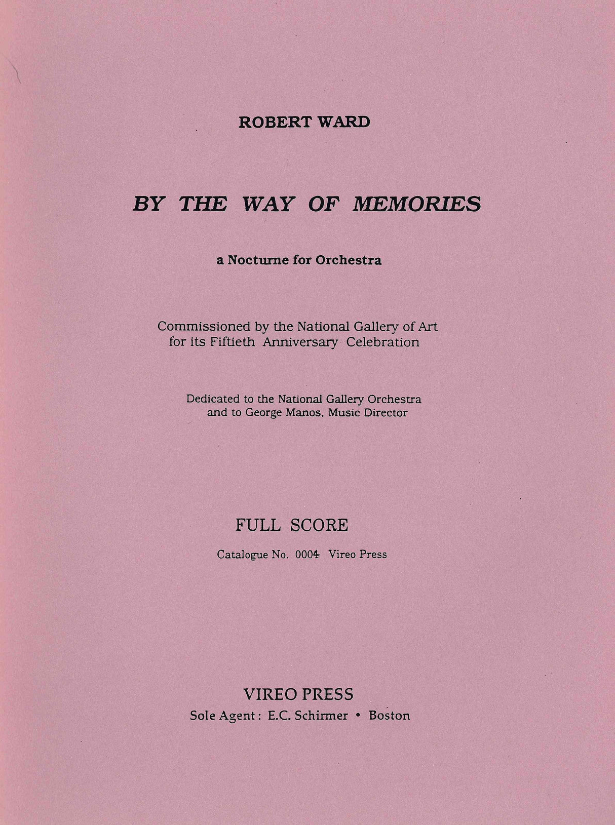 Ward: By the Way of Memories