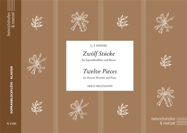 Handel: 12 Pieces (arr. for recorder & piano)