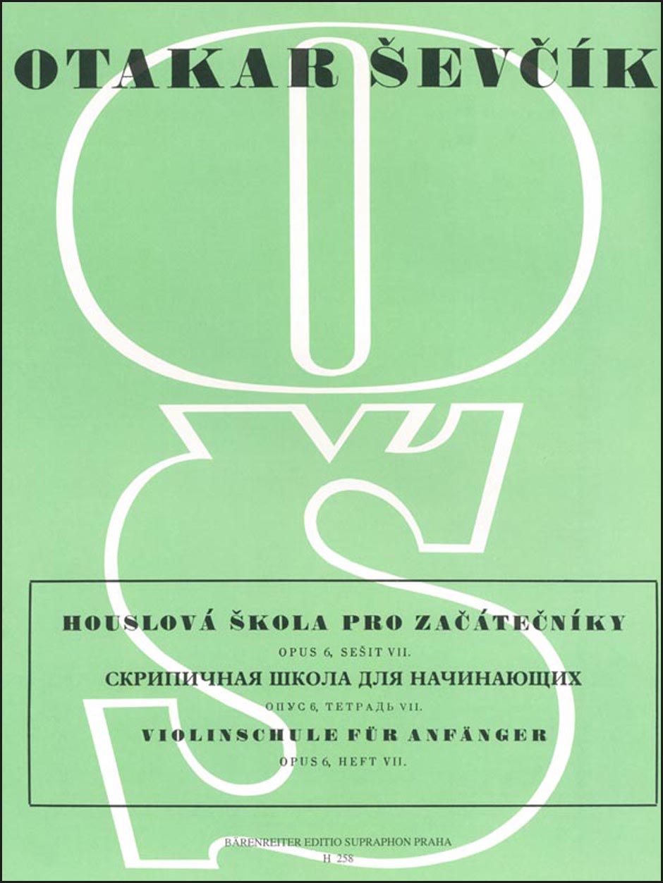 Ševcík: Violin School for Beginners, Op. 6 - Volume 7