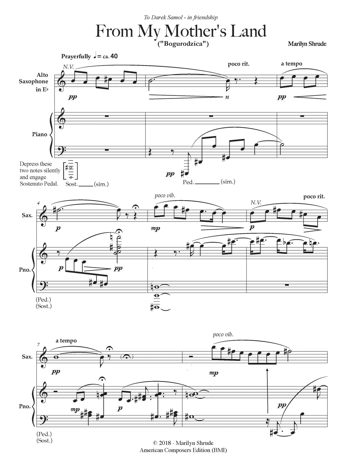 Shrude: From My Mother's Land