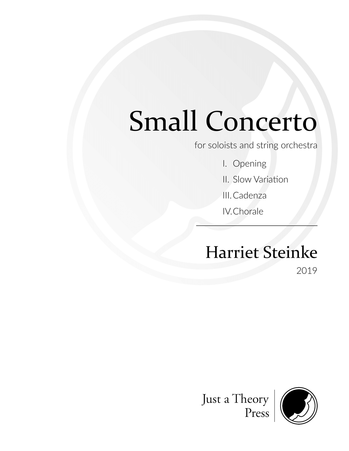 Steinke: Small Concerto