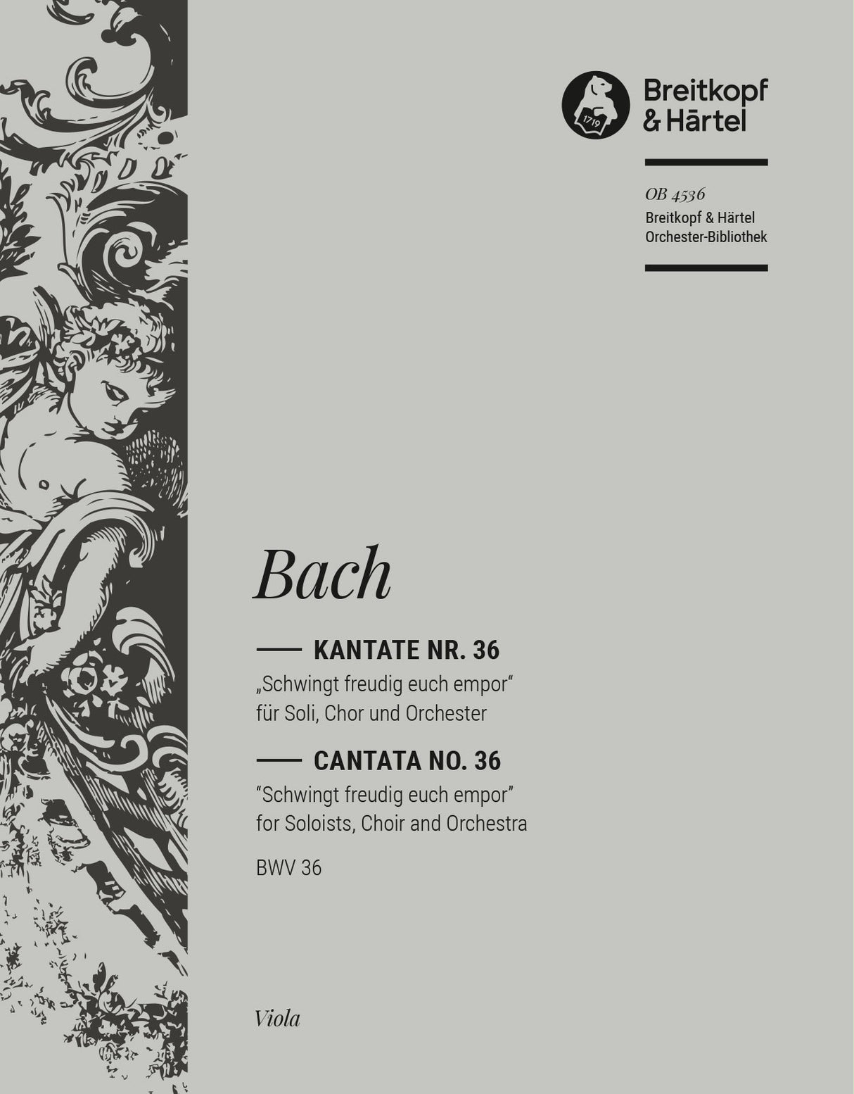 Bach: Schwingt freudig euch empor, BWV 36