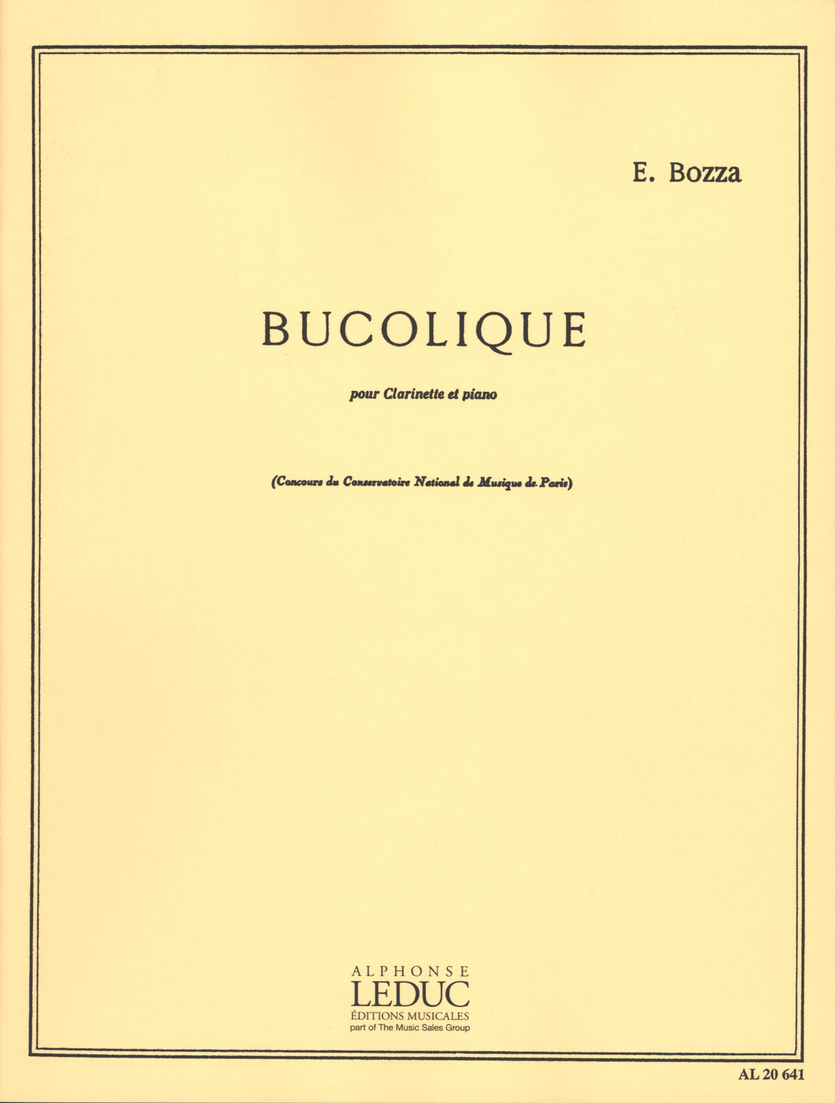 Bozza: Bucolique