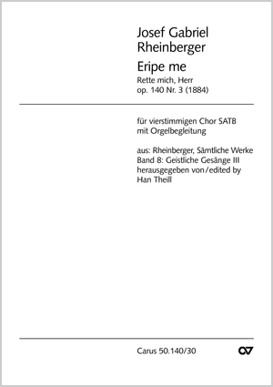 Rheinberger: Eripe me, Op. 140, No. 3
