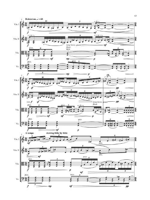 Kernis: String Quartet No. 3 ("River")
