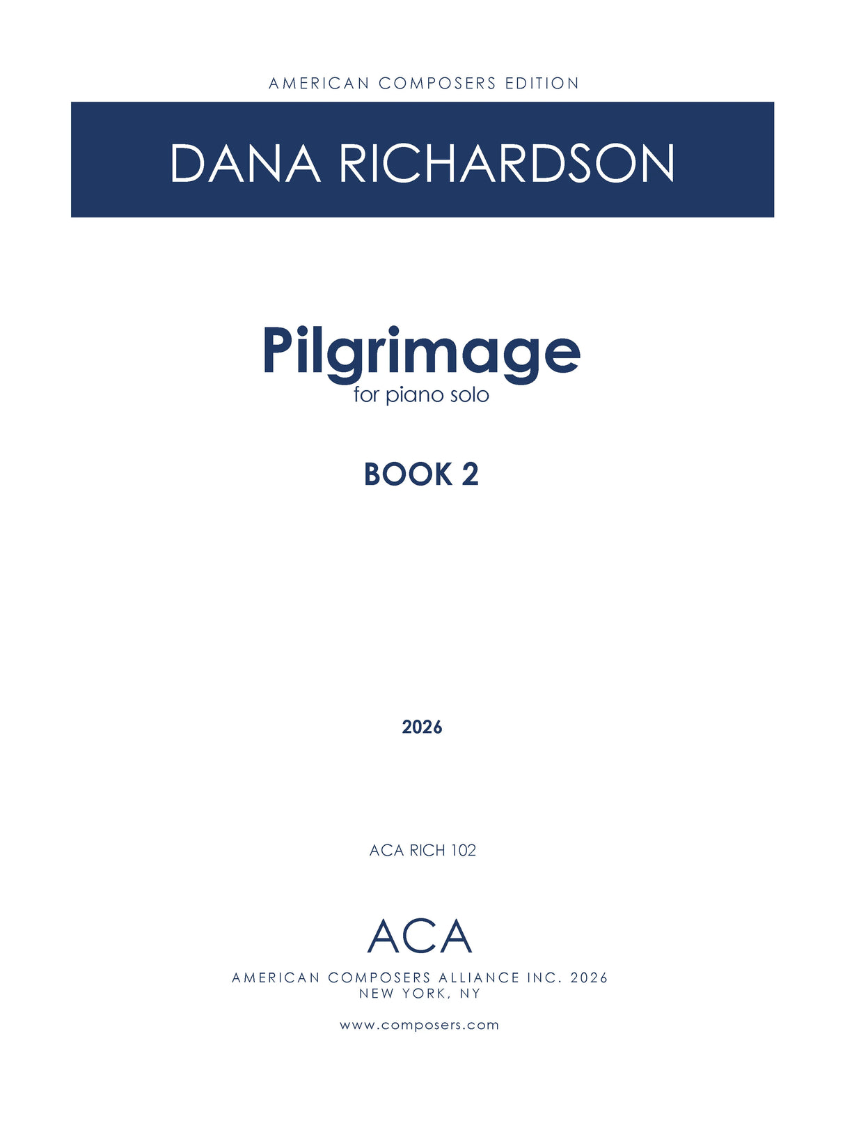 D. Richardson: Pilgrimage - Book 2