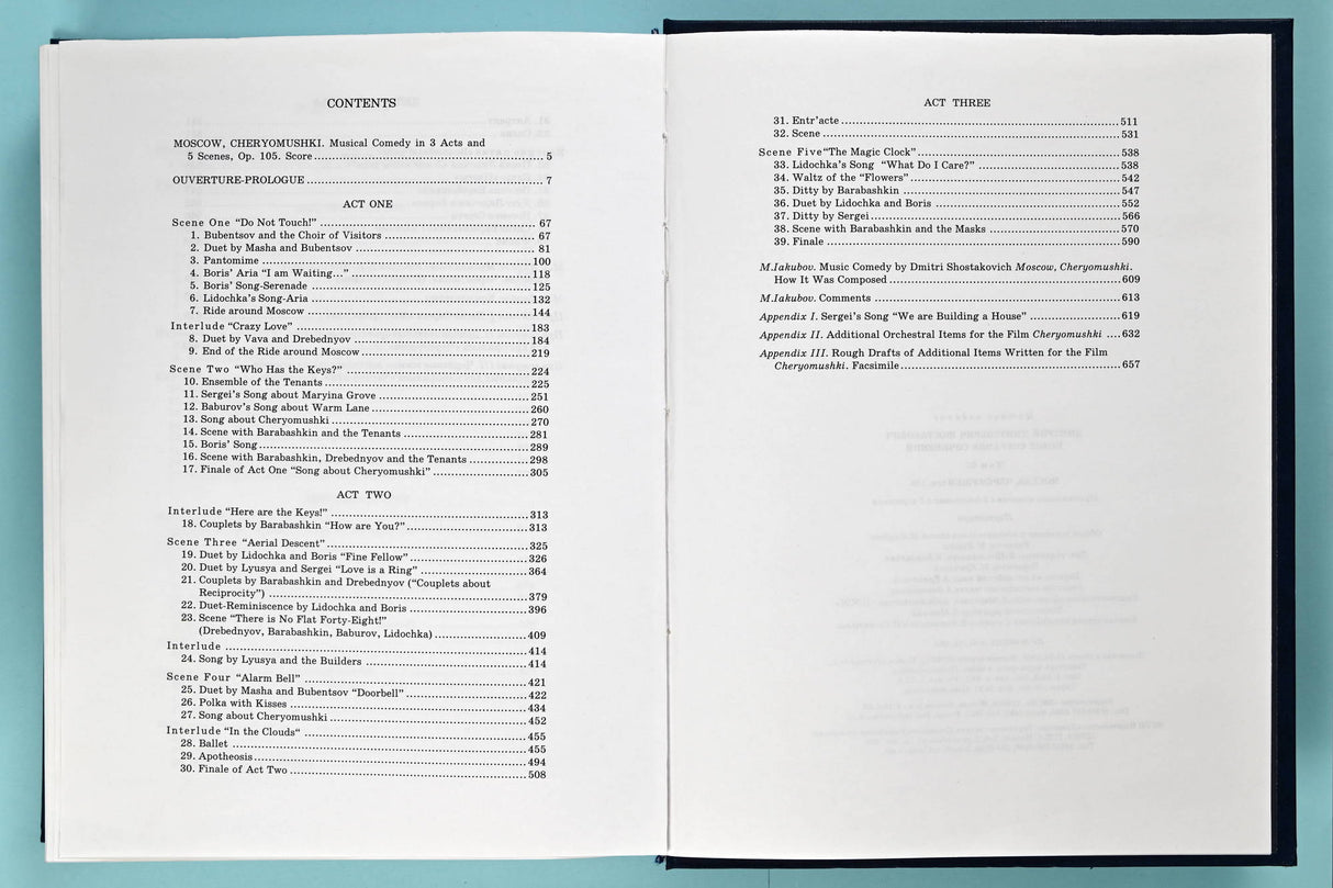 Shostakovich: Moscow, Cheryomushki, Op. 105