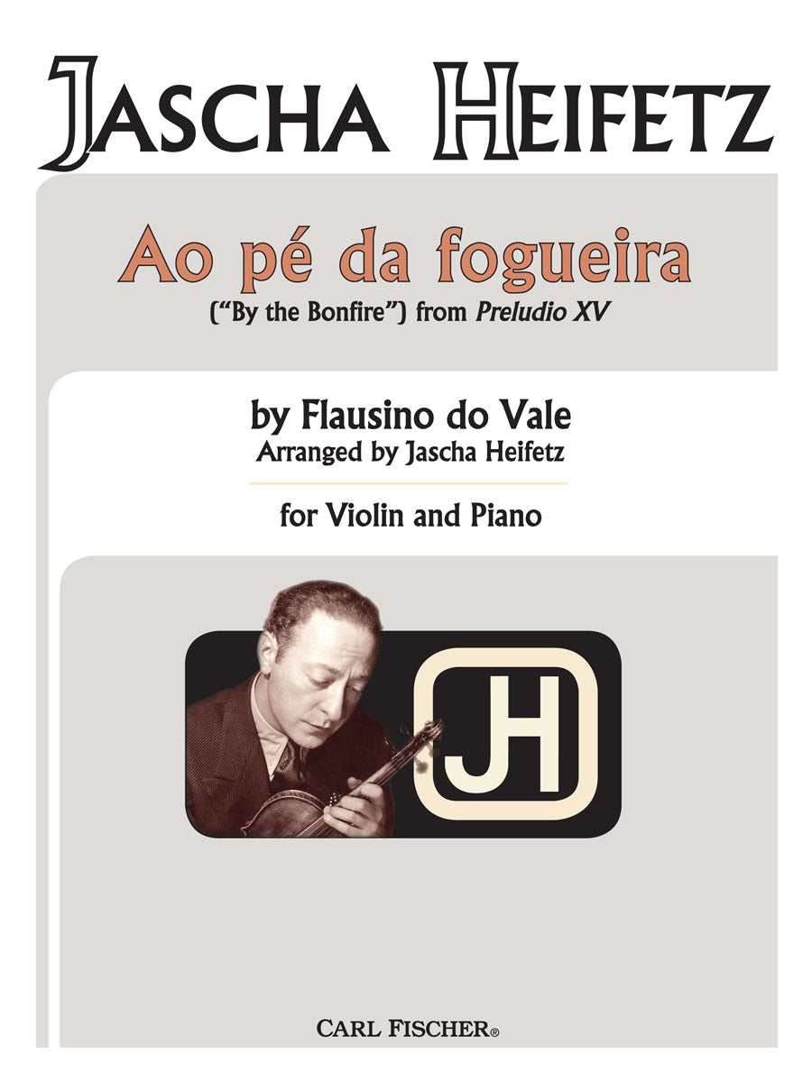 Vale-Heifetz: Ao pé da fogueira from Preludio No. 15 (arr. for violin & piano)