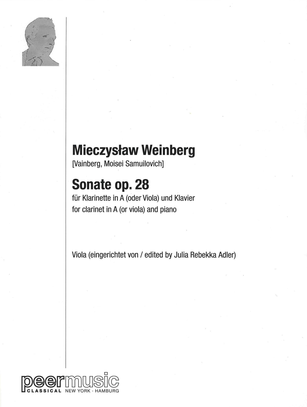 Weinberg: Clarinet Sonata, Op. 28