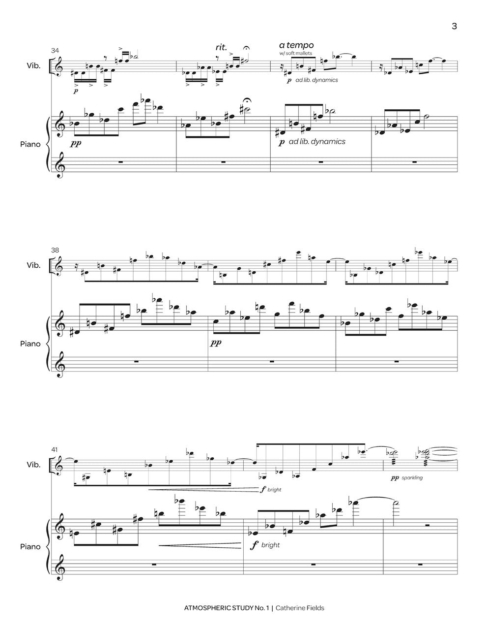 Fields: Atmospheric Study No. 1