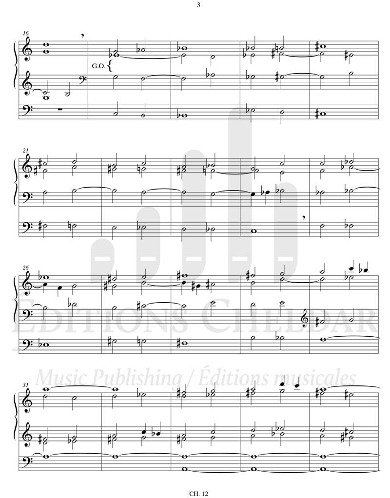 Bédard: Suite du premier ton