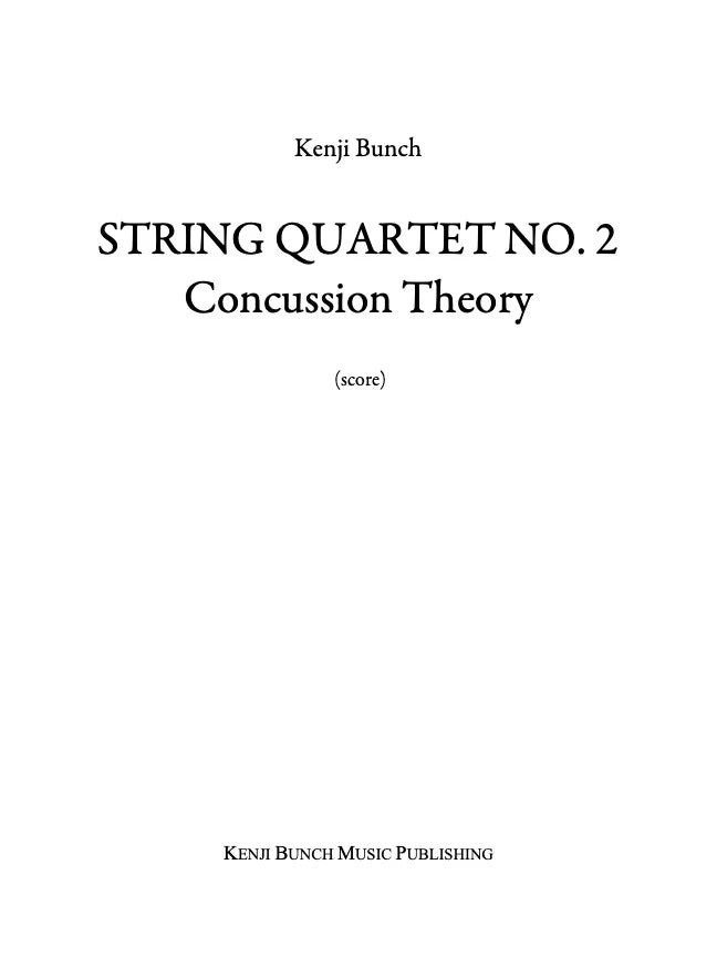 Bunch: String Quartet No. 2