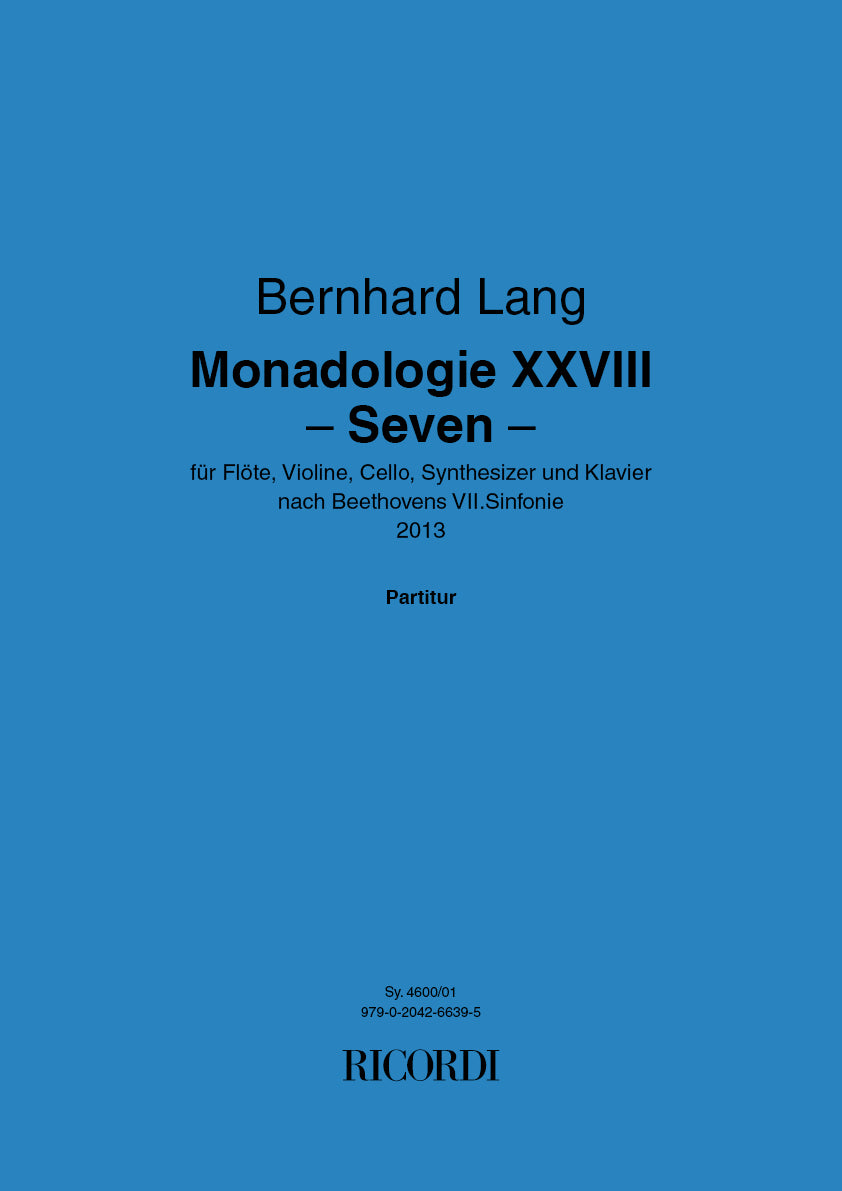 Lang: Monadologie XXVIII - Seven