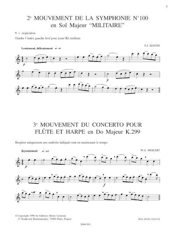 The Young Orchestral Flutist - Volume 1