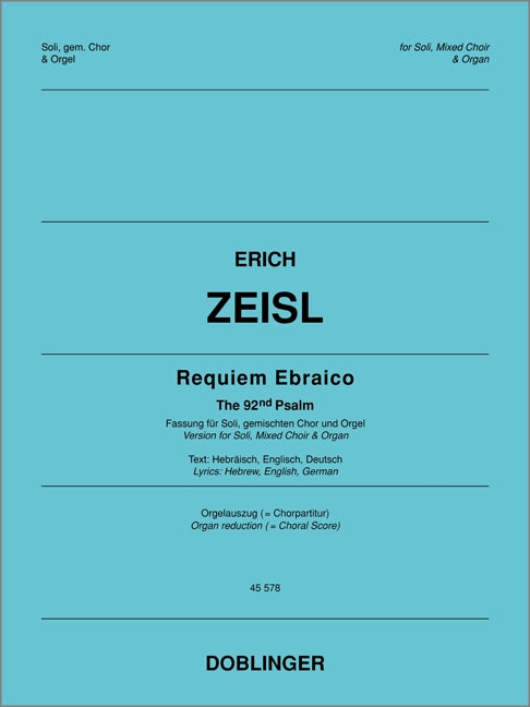 Zeisl: Requiem Ebraico - Psalm 92